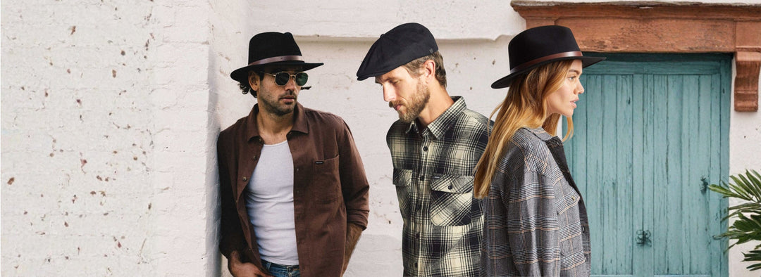 Fedoras, Festival Hats & Flat Caps