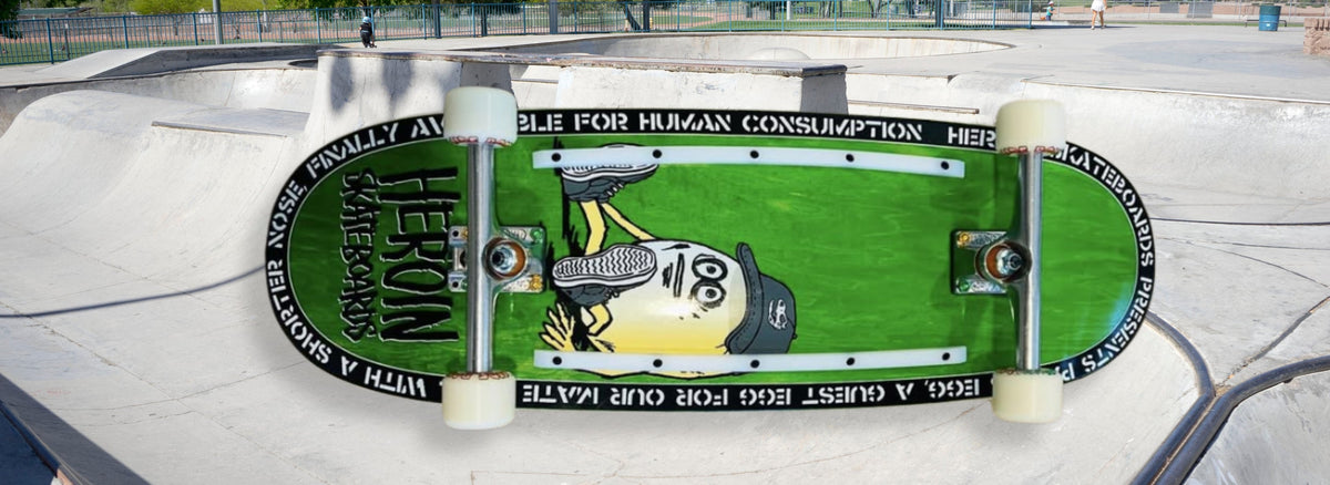 SKATEBOARD RISERS & DECK RAILS
