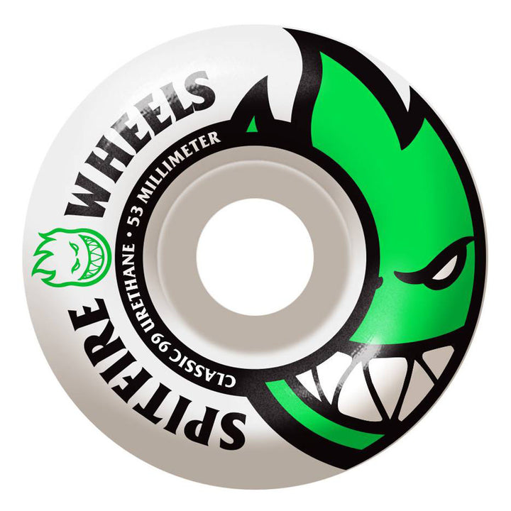 Spitfire Classic 99Du Bighead Wheels | White