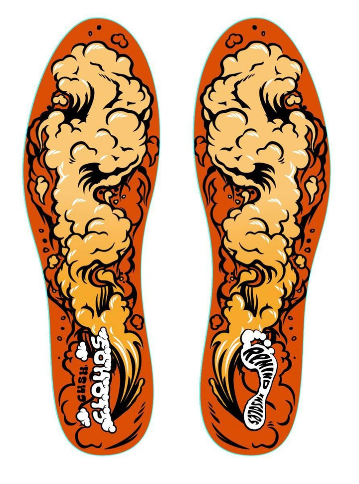 Remind Cush Impact Mid-High Arch Insoles | Clouds