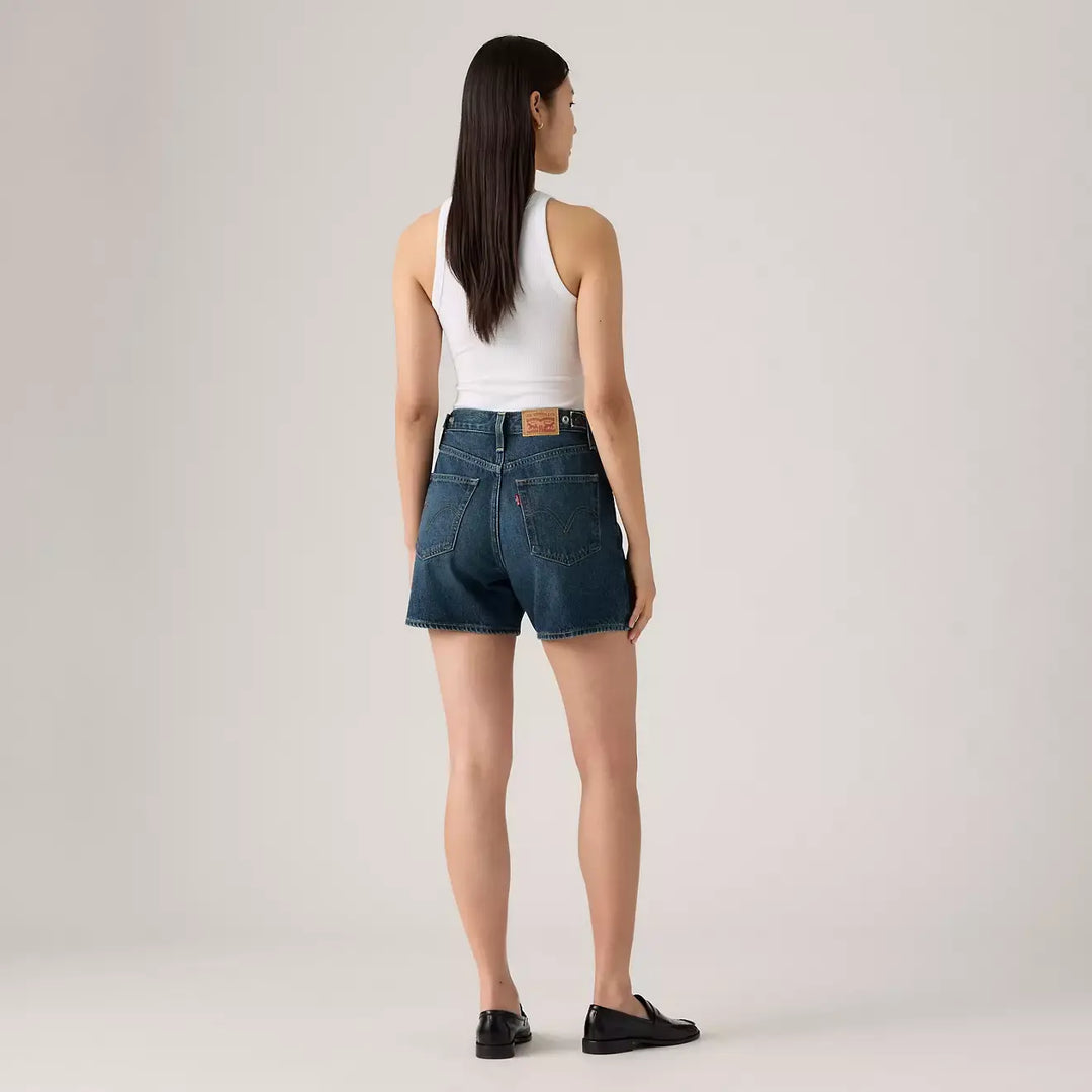 Levis Cinch Mid-Thigh Short (Womens) | Cookie Crunch