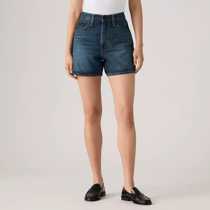 Levis Cinch Mid-Thigh Short (Womens) | Cookie Crunch