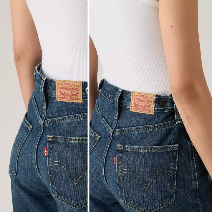 Levis Cinch Mid-Thigh Short (Womens) | Cookie Crunch