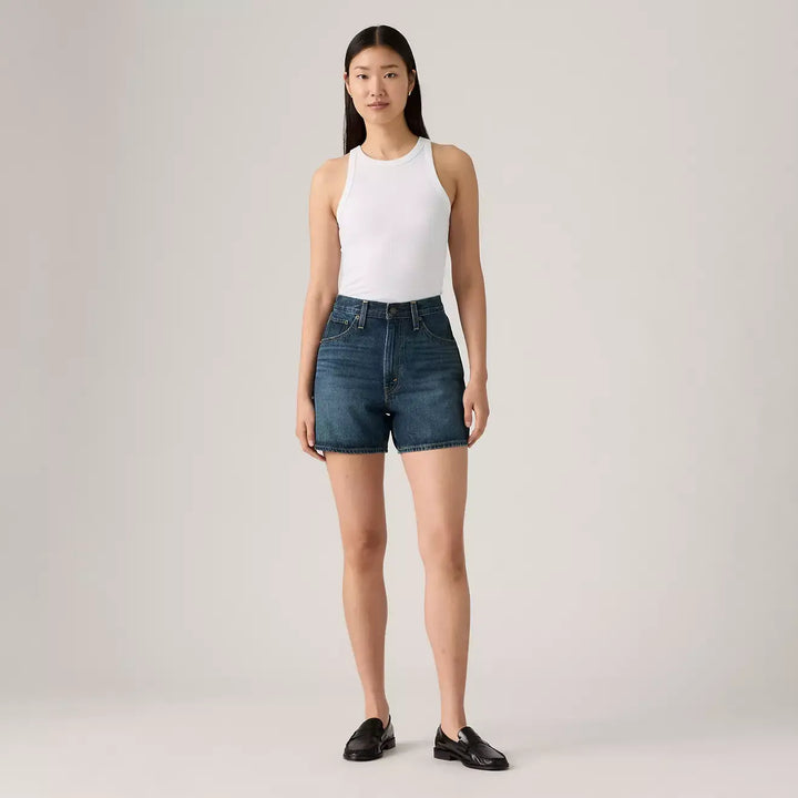 Levis Cinch Mid-Thigh Short (Womens) | Cookie Crunch