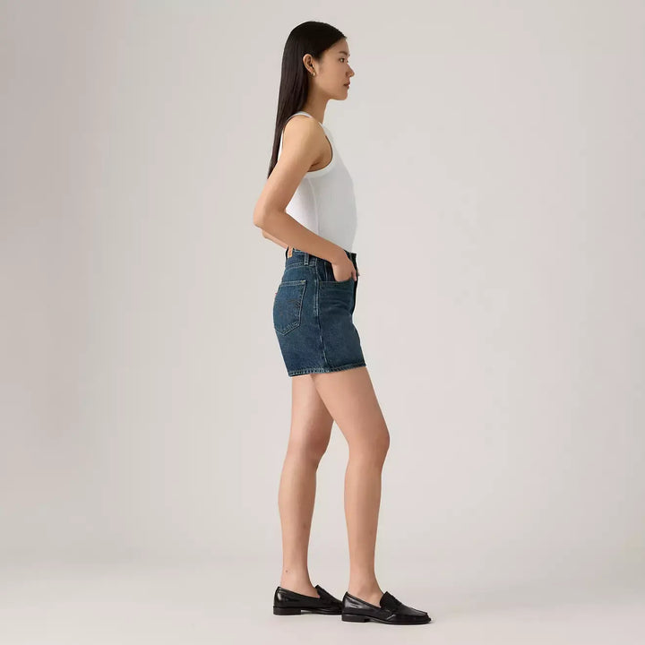 Levis Cinch Mid-Thigh Short (Womens) | Cookie Crunch