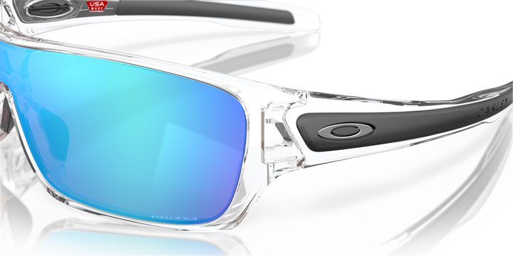 Oakley Turbine Rotor Polished Clear | Prizm Sapphire