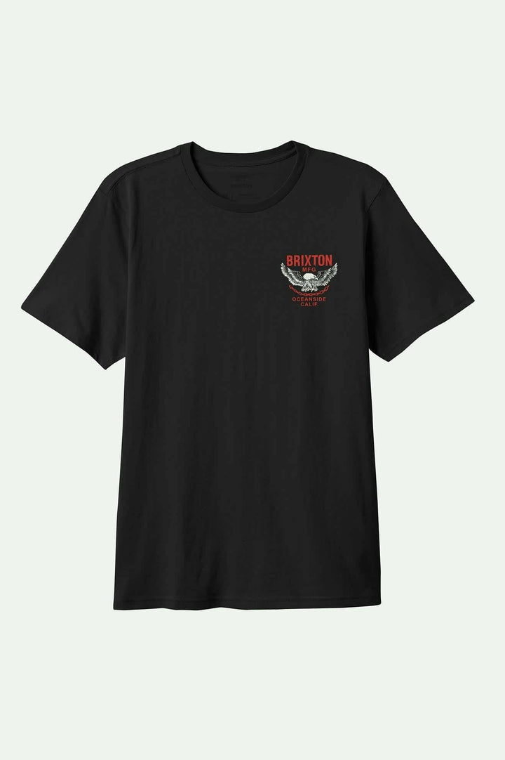 Brixton Waller Short Sleeve Tee (Men&