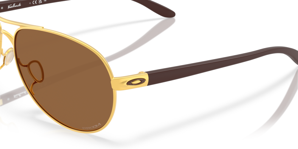 Oakley Feedback Satin Gold | Prizm Dark Golf