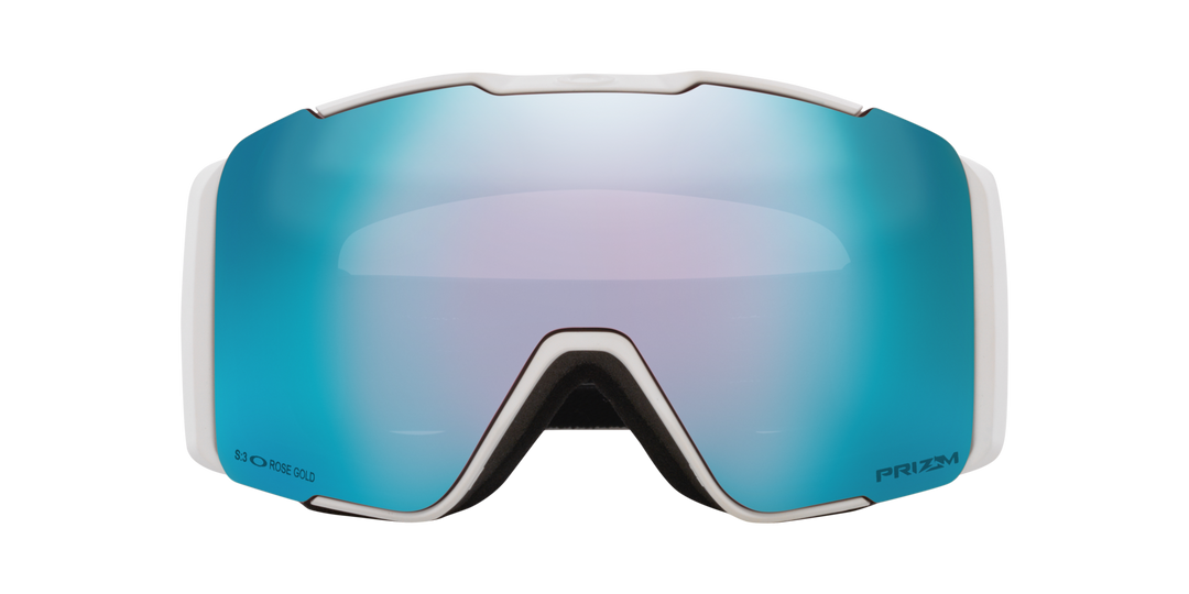 Oakley Line Miner Pro L Matte White 2026 | Prizm Sapphire Iridium/Prizm Iced Iridium