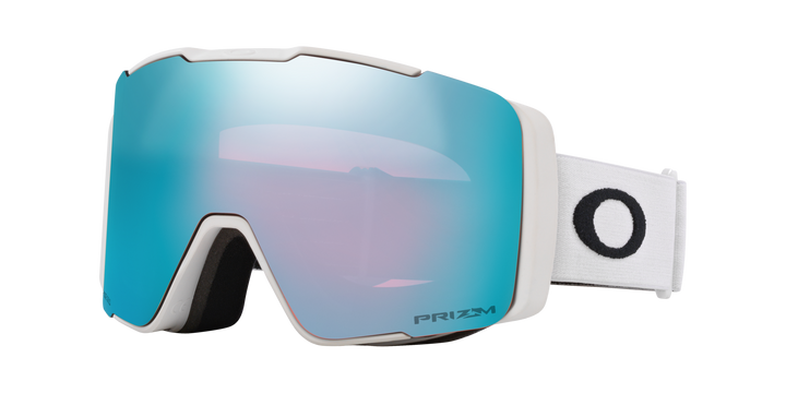 Oakley Line Miner Pro L Matte White 2026 | Prizm Sapphire Iridium/Prizm Iced Iridium