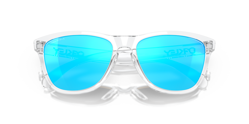 Oakley Frogskins Crystal Clear | Prizm Sapphire