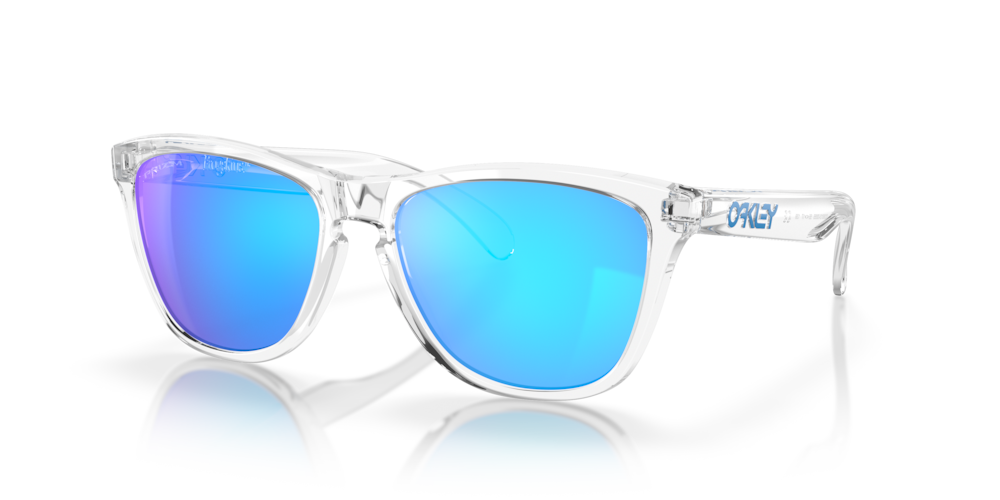 Oakley Frogskins Crystal Clear | Prizm Sapphire