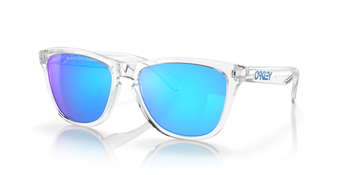 Oakley Frogskins Crystal Clear | Prizm Sapphire