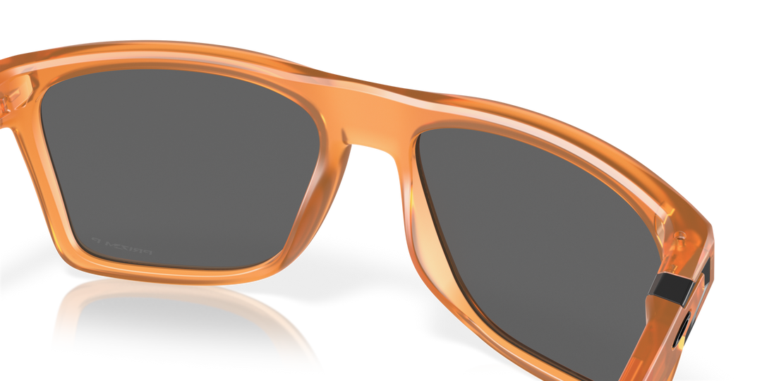 Oakley Leffingwell Matte Trans Ginger | Prizm Black Polarized