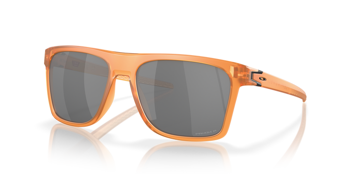 Oakley Leffingwell Matte Trans Ginger | Prizm Black Polarized
