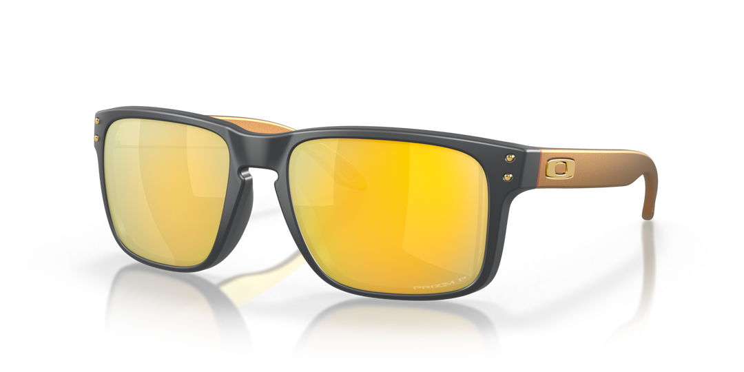 Oakley Holbrook Matte Carbon | Prizm 24K Polarized