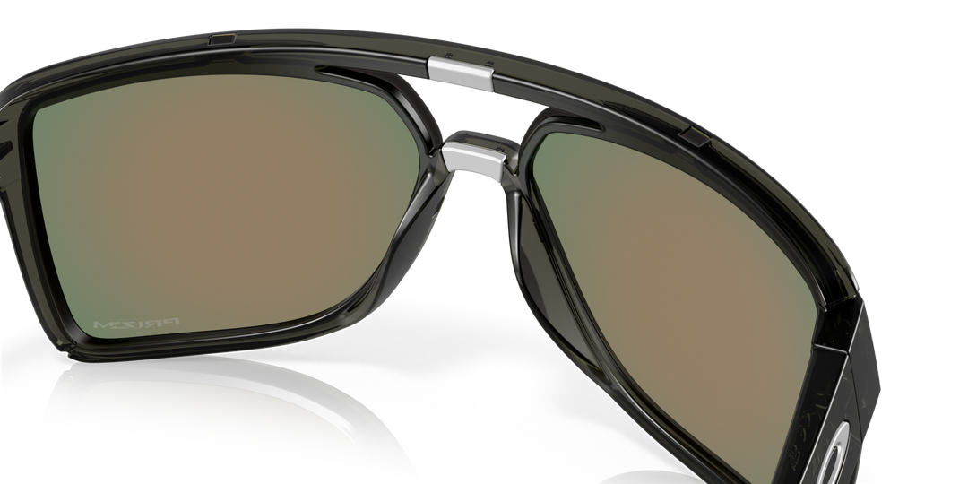 Oakley Castel Matte Grey Smoke | Prizm Ruby