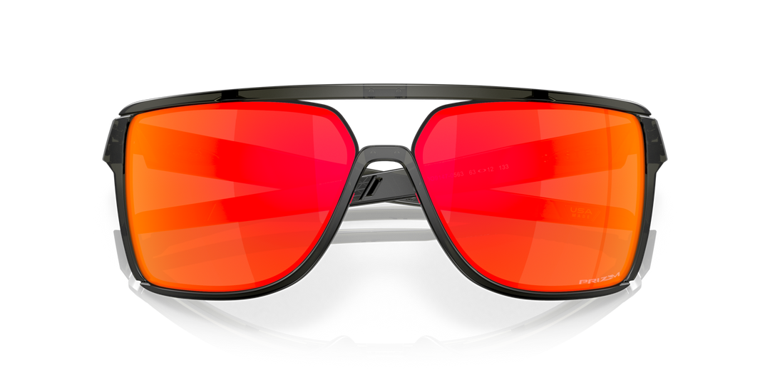 Oakley Castel Matte Grey Smoke | Prizm Ruby