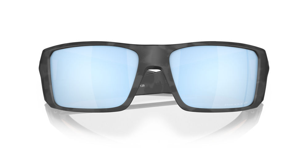Oakley Heliostat Matte Black Camo | Prizm Deep Water Polarized