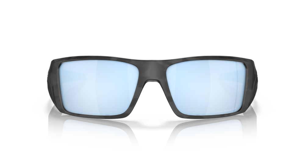 Oakley Heliostat Matte Black Camo | Prizm Deep Water Polarized