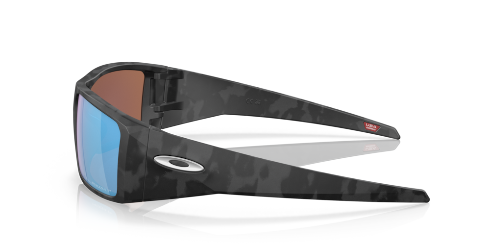 Oakley Heliostat Matte Black Camo | Prizm Deep Water Polarized