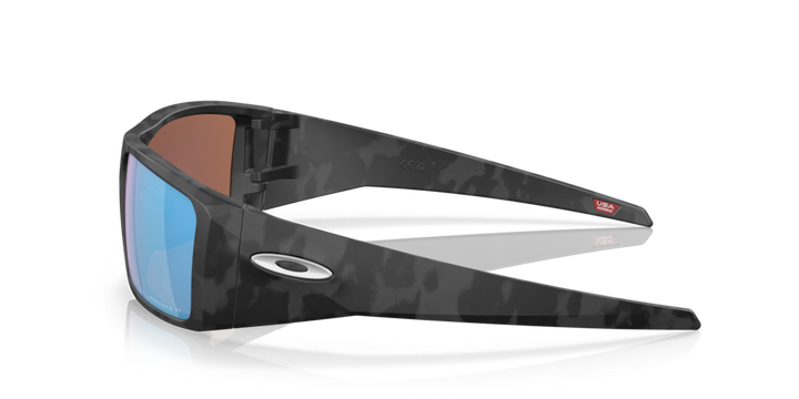 Oakley Heliostat Matte Black Camo | Prizm Deep Water Polarized