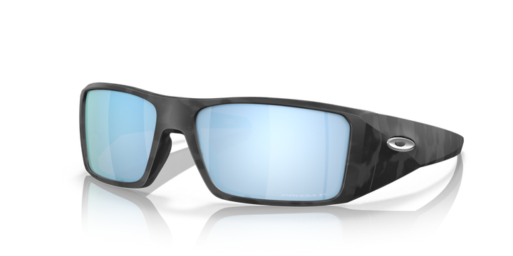 Oakley Heliostat Matte Black Camo | Prizm Deep Water Polarized