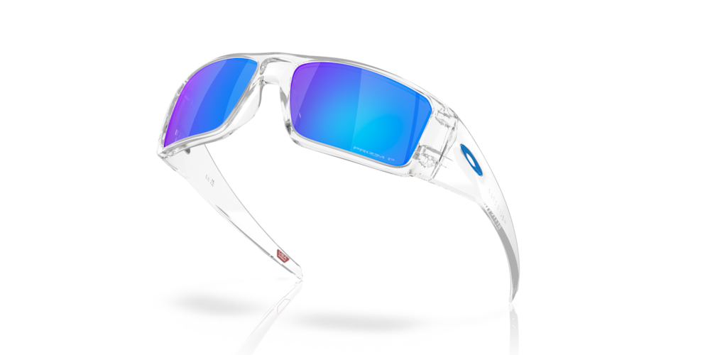 Oakley Heliostat Clear | Prizm Sapphire Polarized
