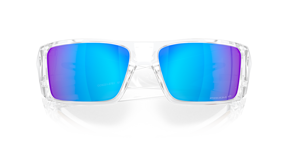 Oakley Heliostat Clear | Prizm Sapphire Polarized