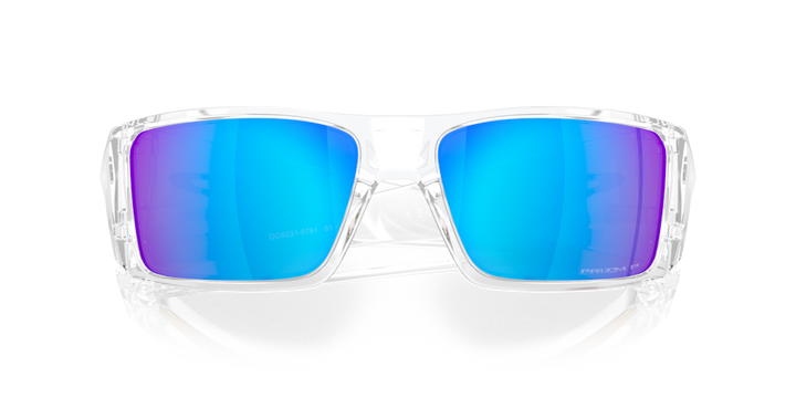 Oakley Heliostat Clear | Prizm Sapphire Polarized
