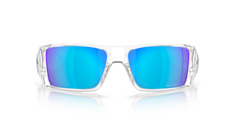 Oakley Heliostat Clear | Prizm Sapphire Polarized