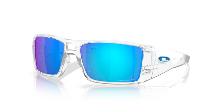 Oakley Heliostat Clear | Prizm Sapphire Polarized