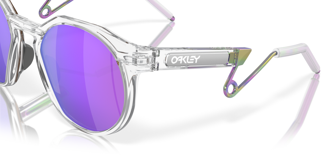 Oakley Hstn Metal Matte Clear | Prizm Violet