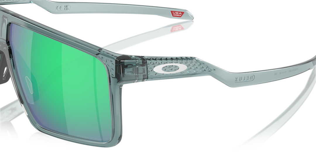 Oakley Helux Crystal Black | Prizm Jade
