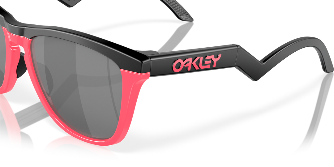 Oakley Frogskins Hybrid Matte Black/Neon Pink | Prizm Black