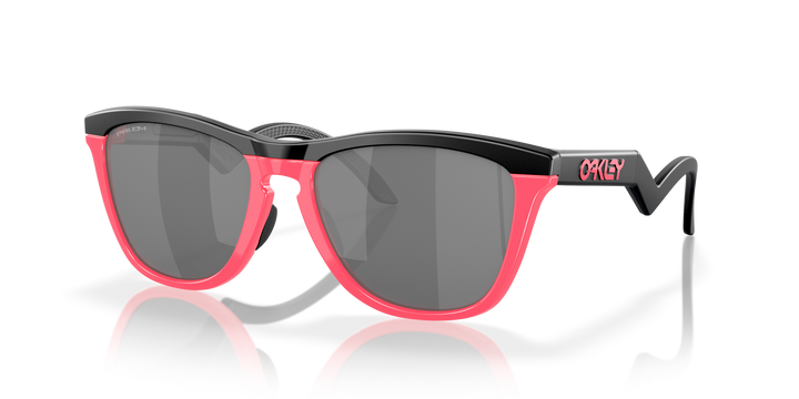 Oakley Frogskins Hybrid Matte Black/Neon Pink | Prizm Black