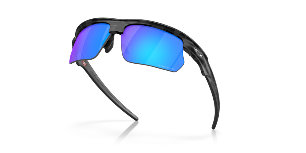 Oakley Bisphaera Matte Grey Camo | Prizm Sapphire Polarized