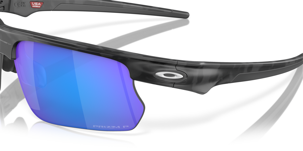 Oakley Bisphaera Matte Grey Camo | Prizm Sapphire Polarized