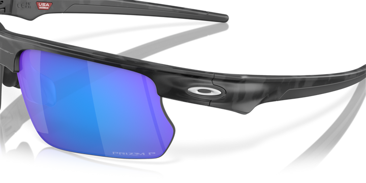 Oakley Bisphaera Matte Grey Camo | Prizm Sapphire Polarized