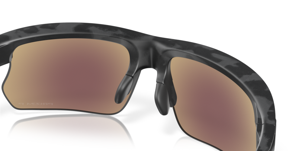 Oakley Bisphaera Matte Grey Camo | Prizm Sapphire Polarized