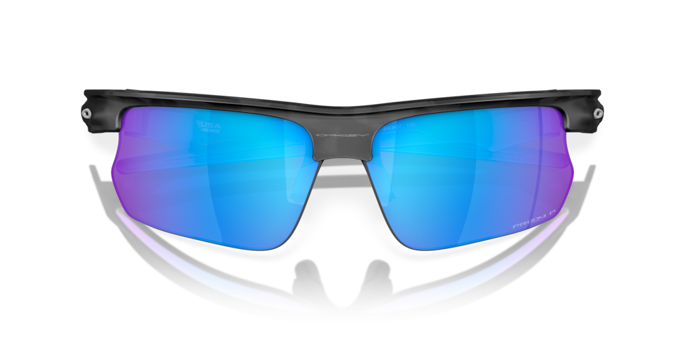 Oakley Bisphaera Matte Grey Camo | Prizm Sapphire Polarized