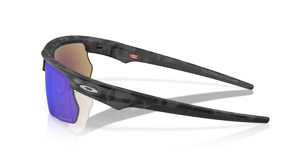 Oakley Bisphaera Matte Grey Camo | Prizm Sapphire Polarized