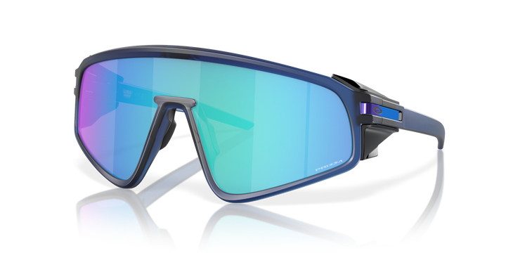 Oakley Latch Panel Matte Transparent Navy | Prizm Sapphire