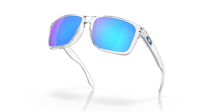 Oakley Holbrook XL Polished Clear | Prizm Sapphire Polarized
