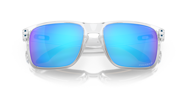 Oakley Holbrook XL Polished Clear | Prizm Sapphire Polarized