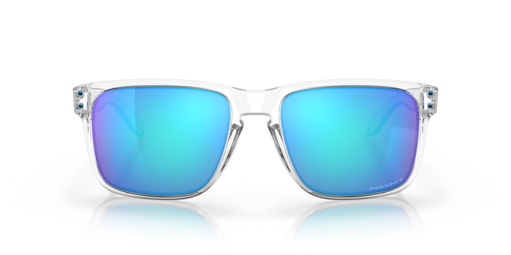 Oakley Holbrook XL Polished Clear | Prizm Sapphire Polarized