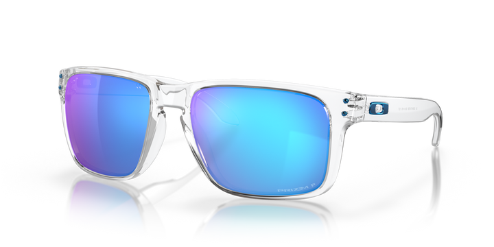 Oakley Holbrook XL Polished Clear | Prizm Sapphire Polarized