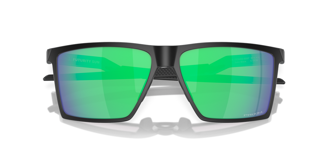 Oakley Futurity Sun Satin Black | Prizm Jade