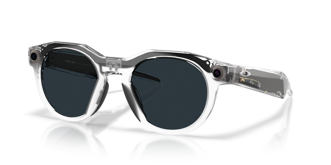 Oakley Hstn Meta Transparent Clear | Transition Grey