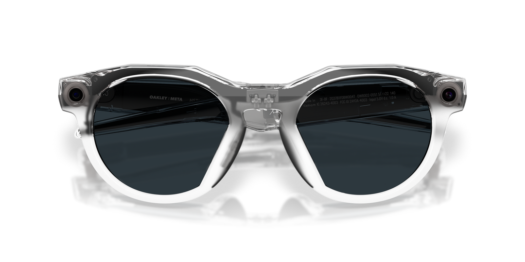 Oakley Hstn Meta Transparent Clear | Transition Grey
